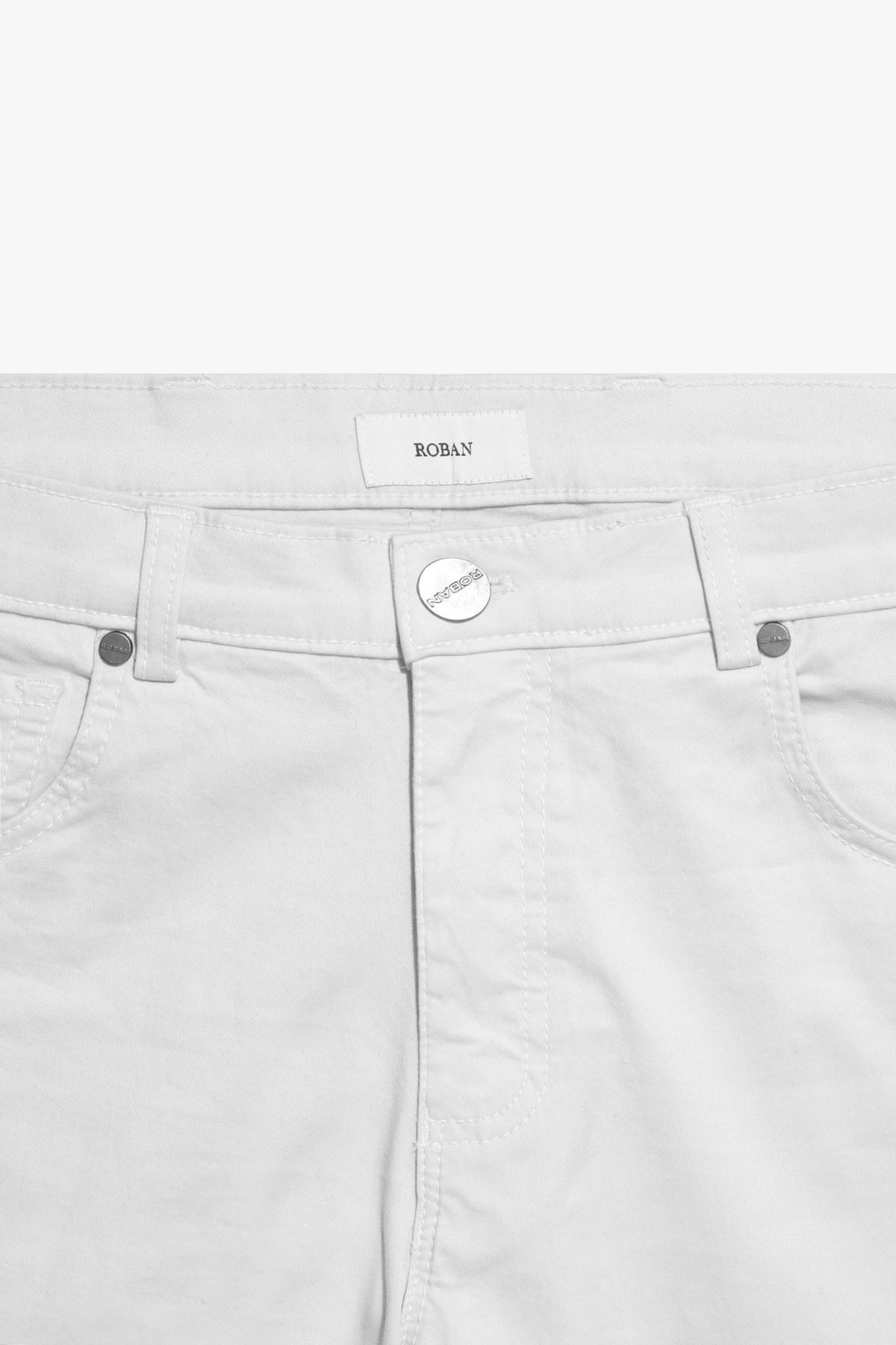 CONTEMPORARY FIT GABARDINE PANTS - Roban