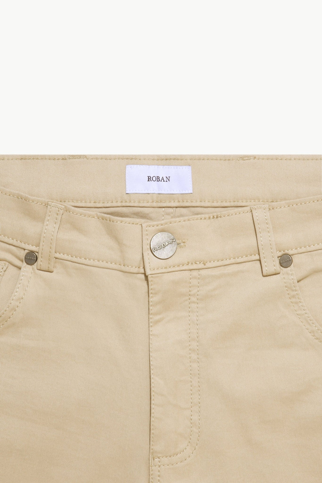 CONTEMPORARY FIT GABARDINE PANTS - Roban