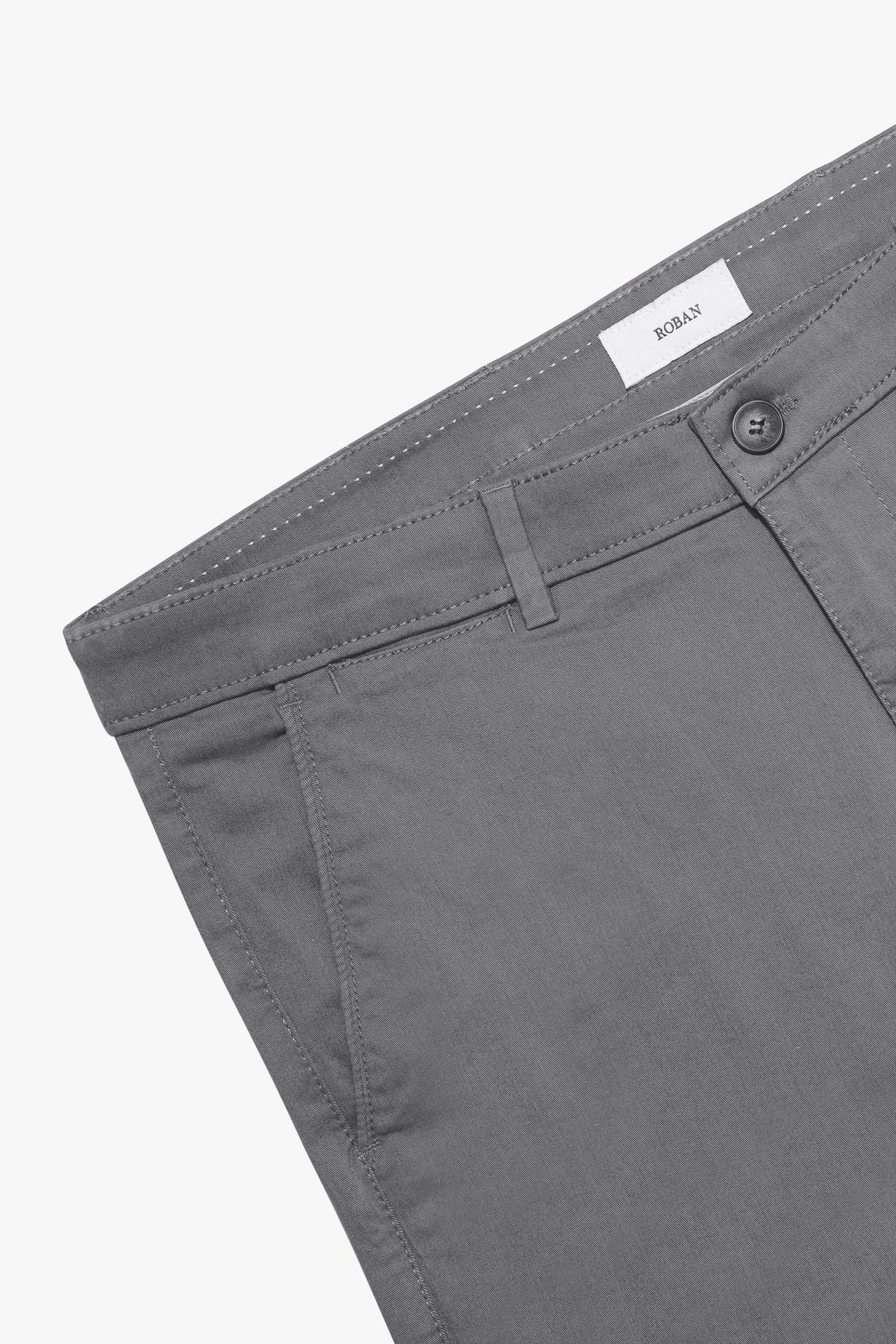 CONTEMPORARY FIT GABARDINE PANTS - Roban