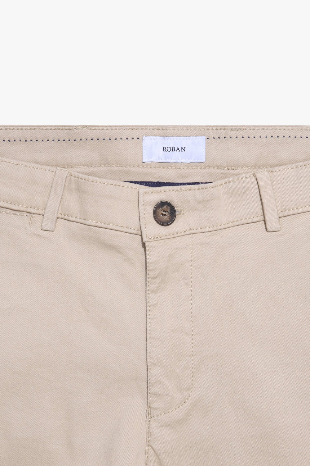 CONTEMPORARY FIT GABARDINE PANTS - Roban