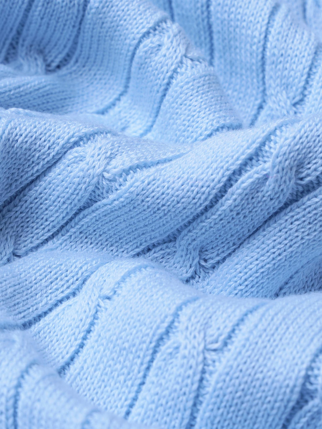 COTTON AJOUR KNITTED POLO SHIRT - Roban