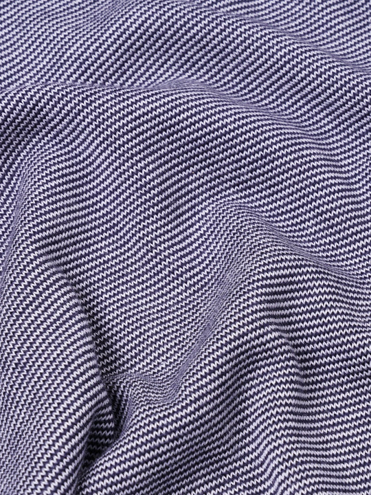 COTTON AJOUR KNITTED POLO SHIRT - Roban