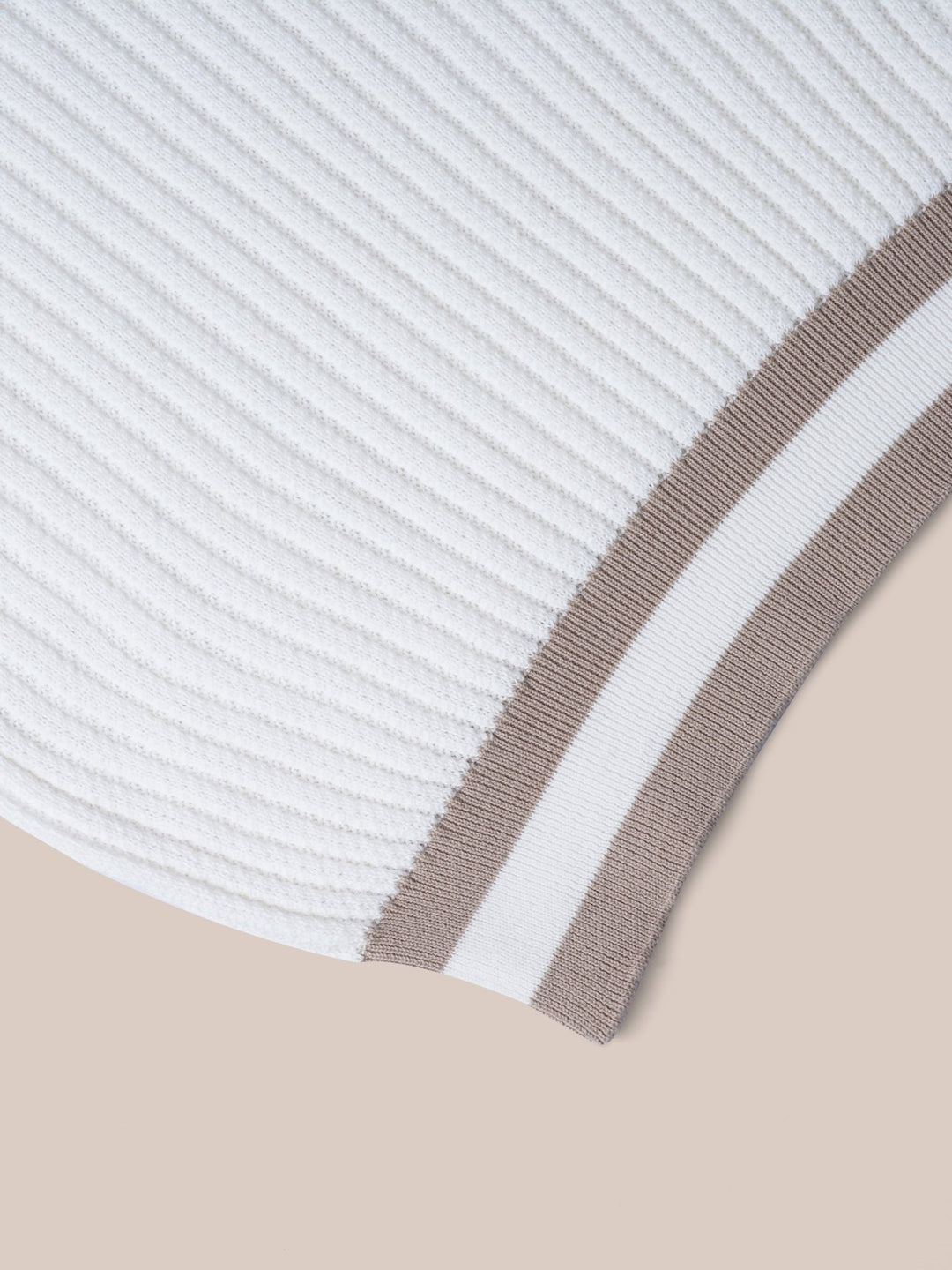 COTTON AJOUR KNITTED POLO SHIRT - Roban