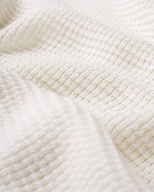 COTTON AJOUR KNITTED POLO SHIRT - Roban