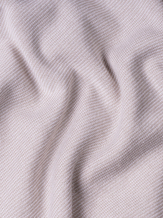 COTTON AJOUR KNITTED POLO SHIRT - Roban