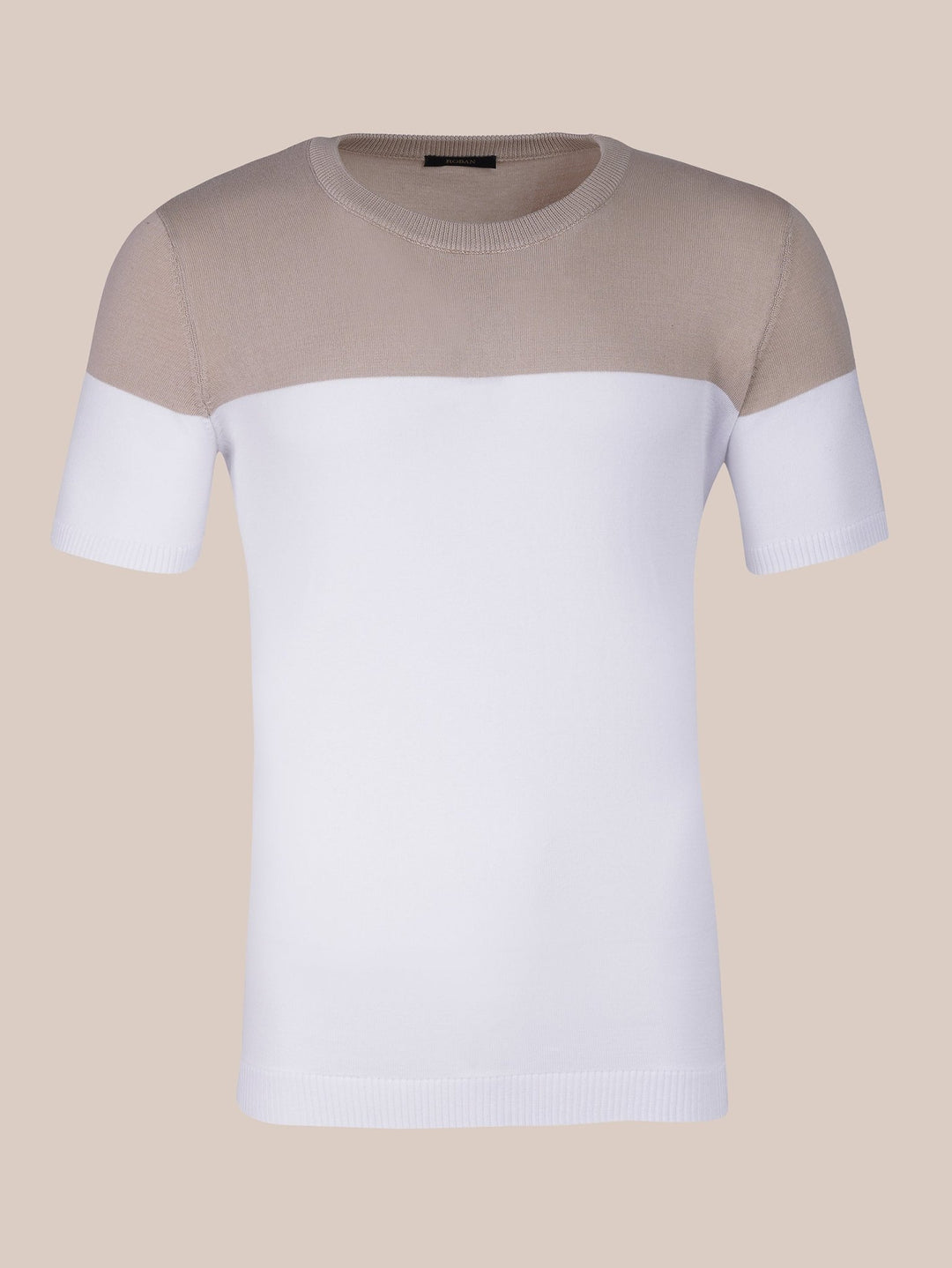COTTON KNITTED CREWNECK SHIRT - Roban