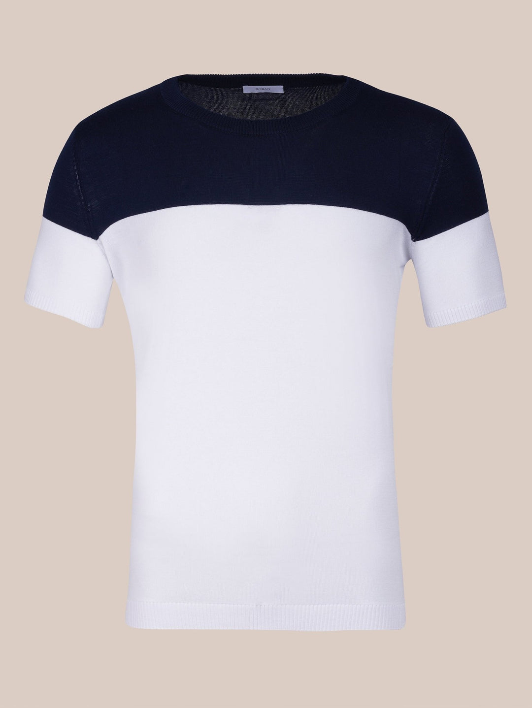 COTTON KNITTED CREWNECK SHIRT - Roban