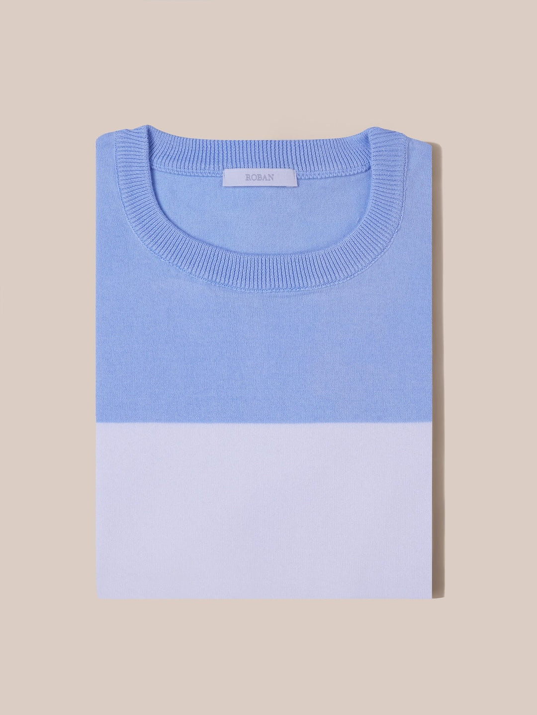 COTTON KNITTED CREWNECK SHIRT - Roban