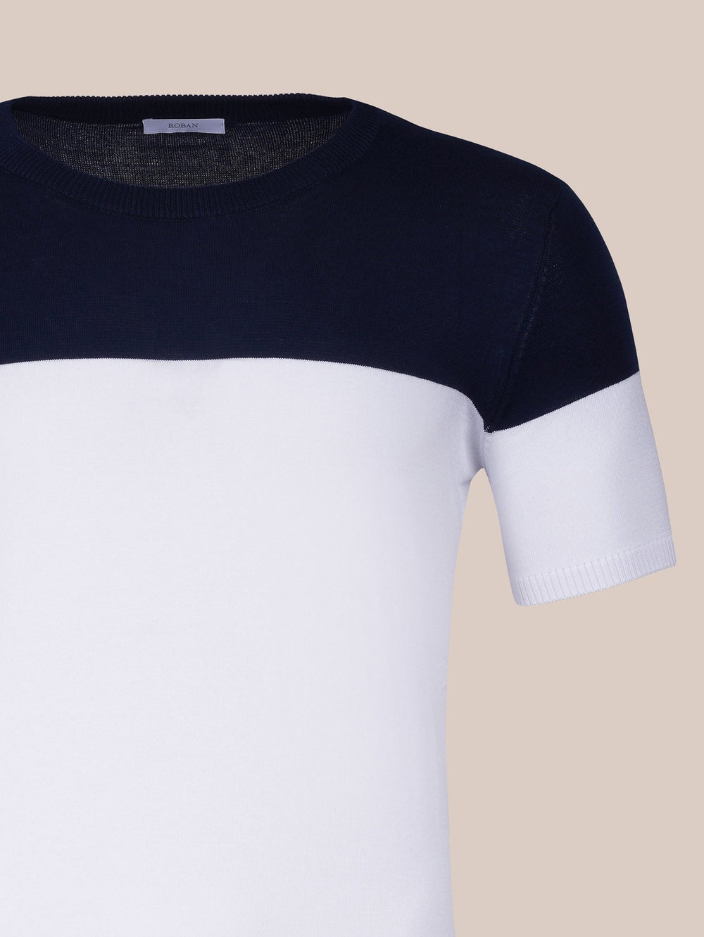 COTTON KNITTED CREWNECK SHIRT - Roban