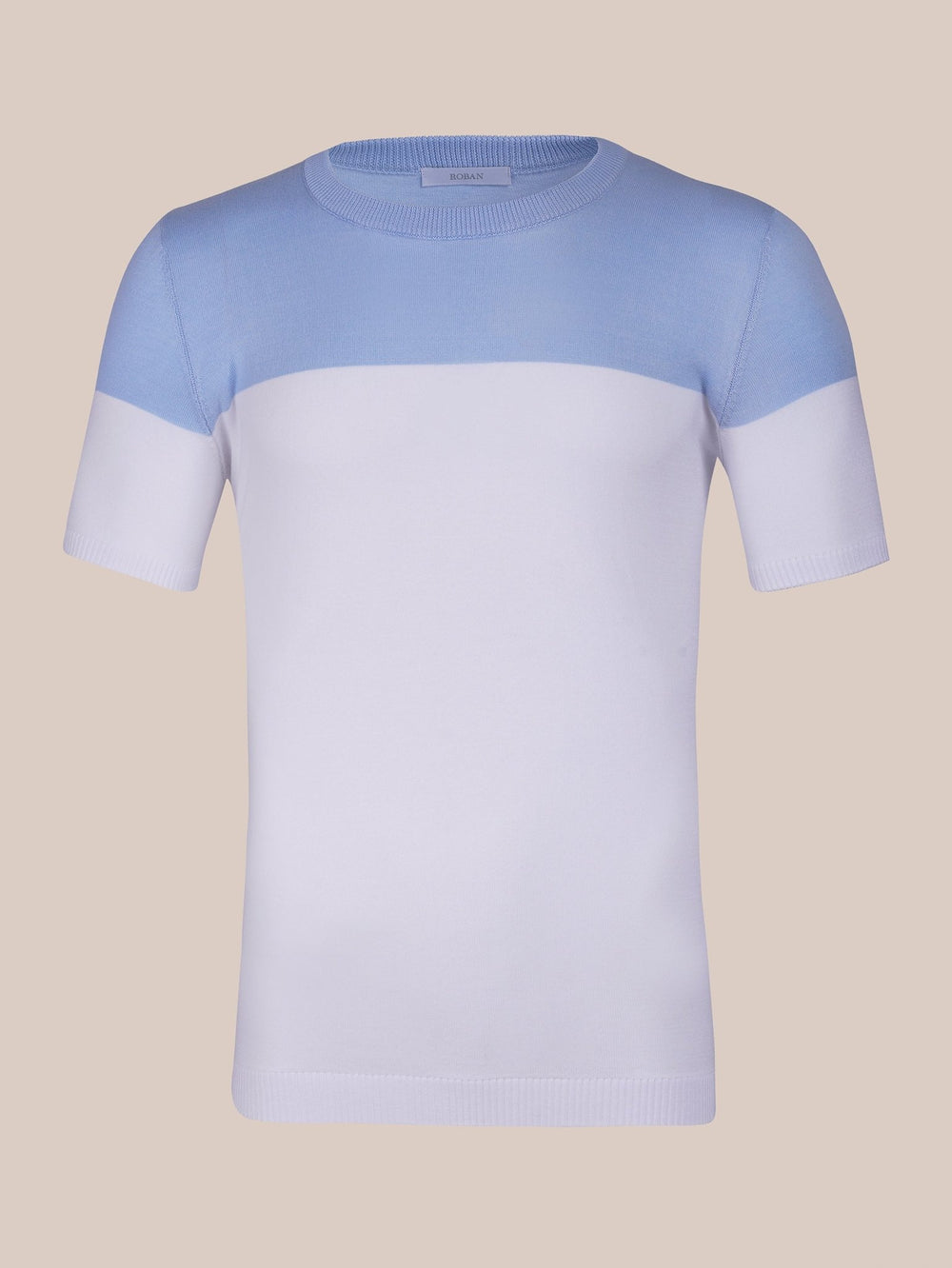COTTON KNITTED CREWNECK SHIRT - Roban