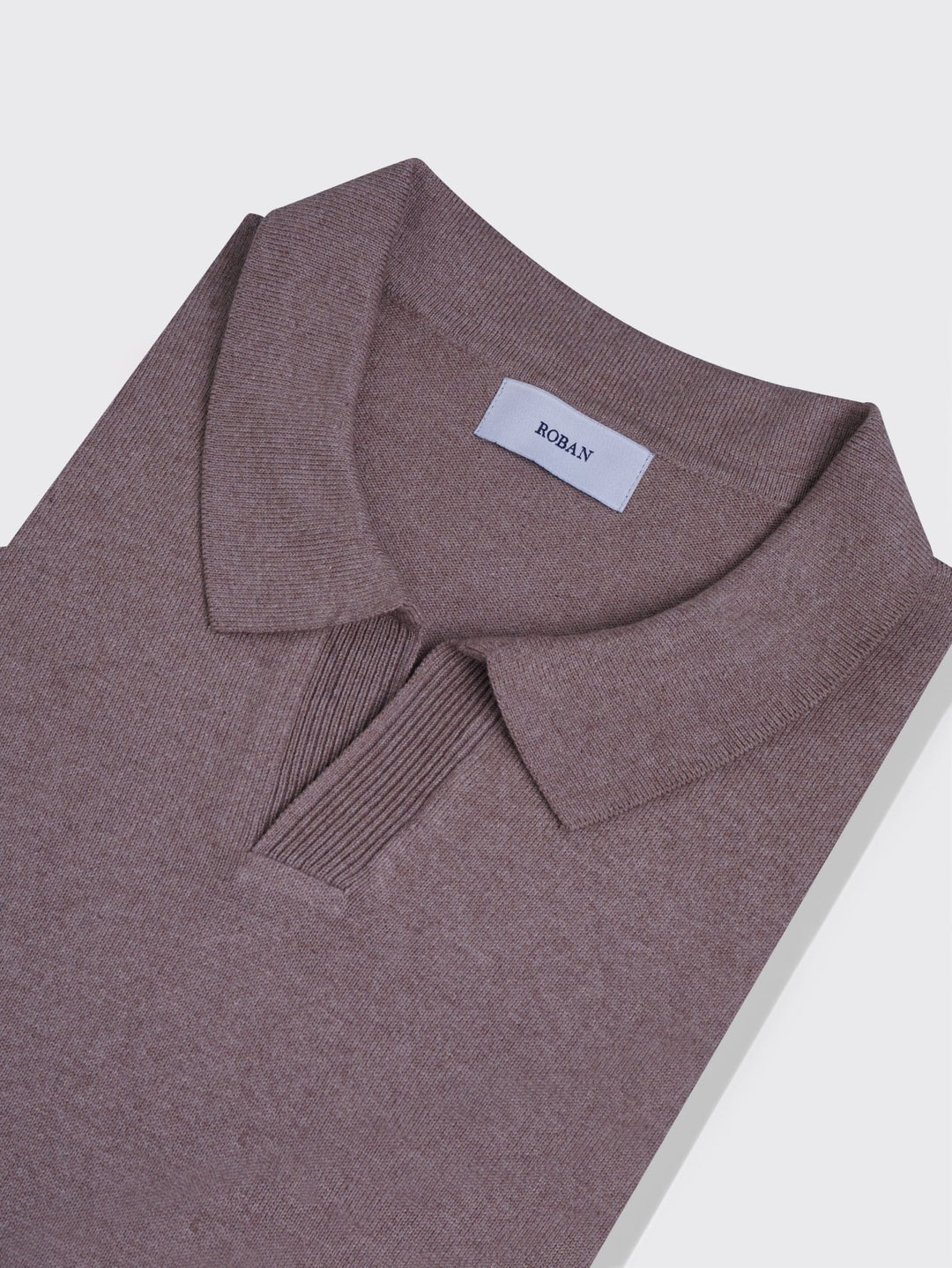 Cotton Knitted Polo pullover - Roban