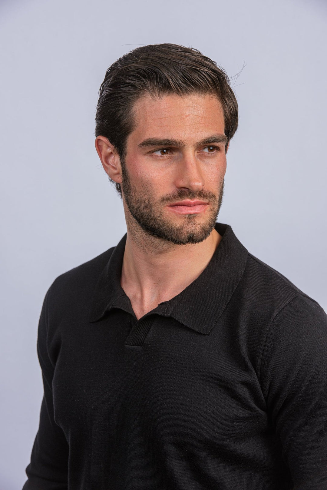 Cotton Knitted Polo pullover - Roban