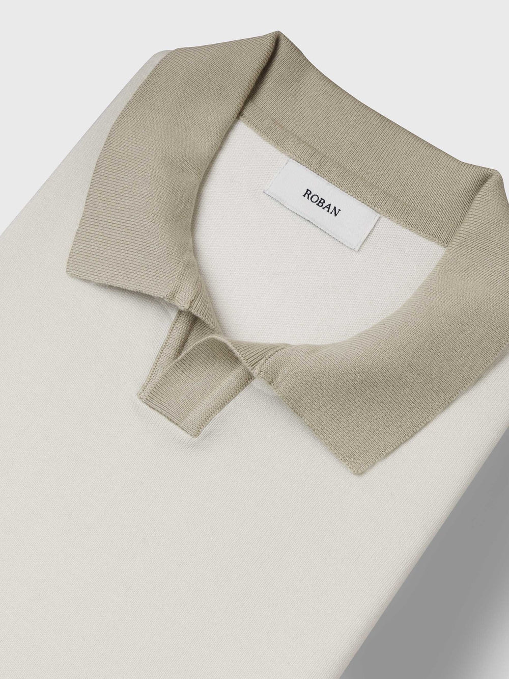 Cotton Knitted Polo pullover - Roban