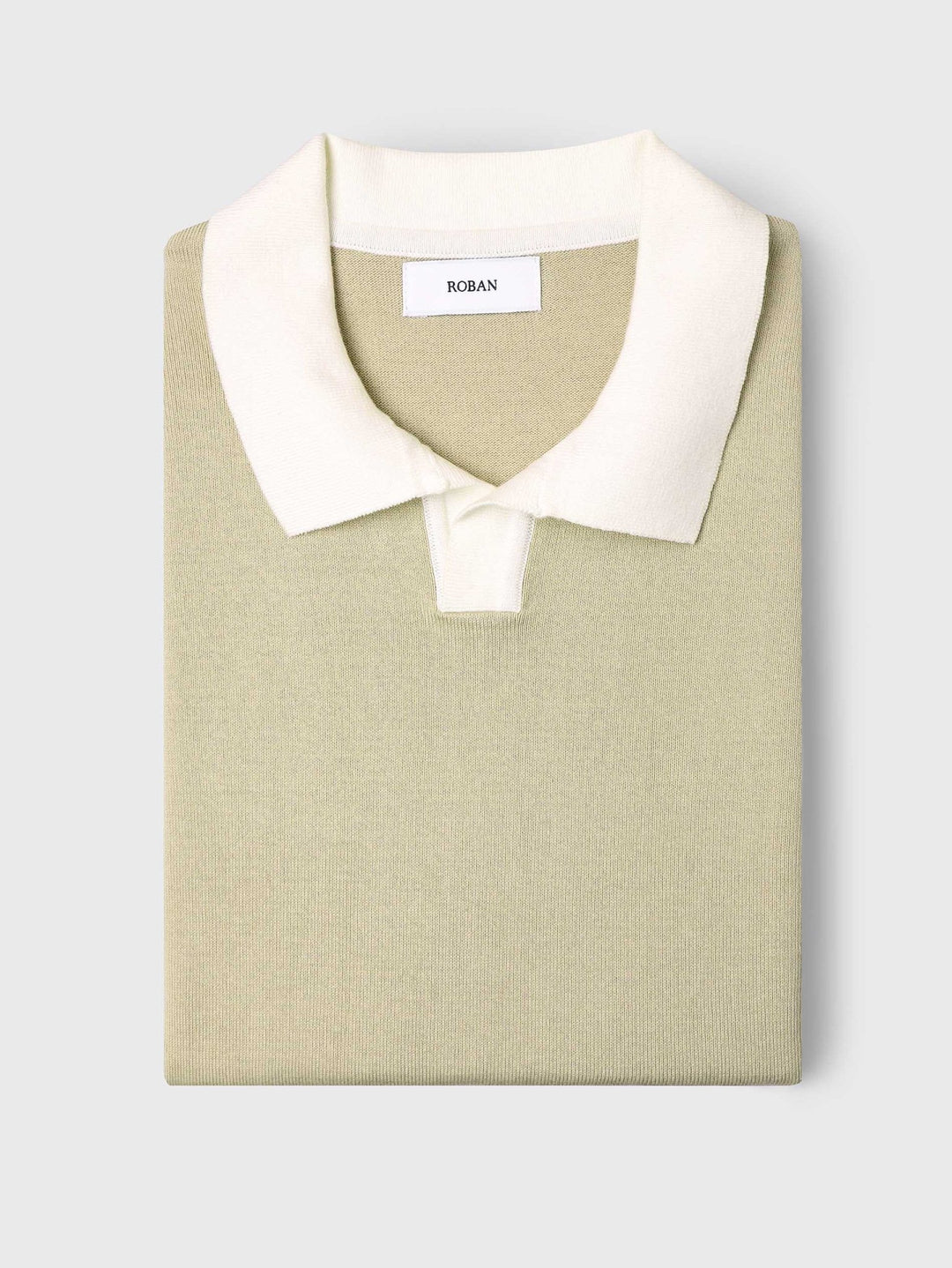 Cotton Knitted Polo pullover - Roban