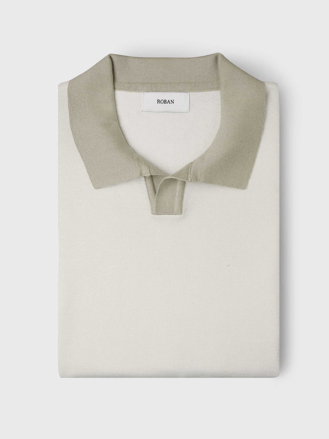 Cotton Knitted Polo pullover - Roban