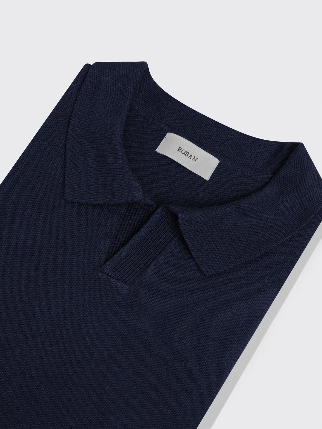 Cotton Knitted Polo pullover - Roban