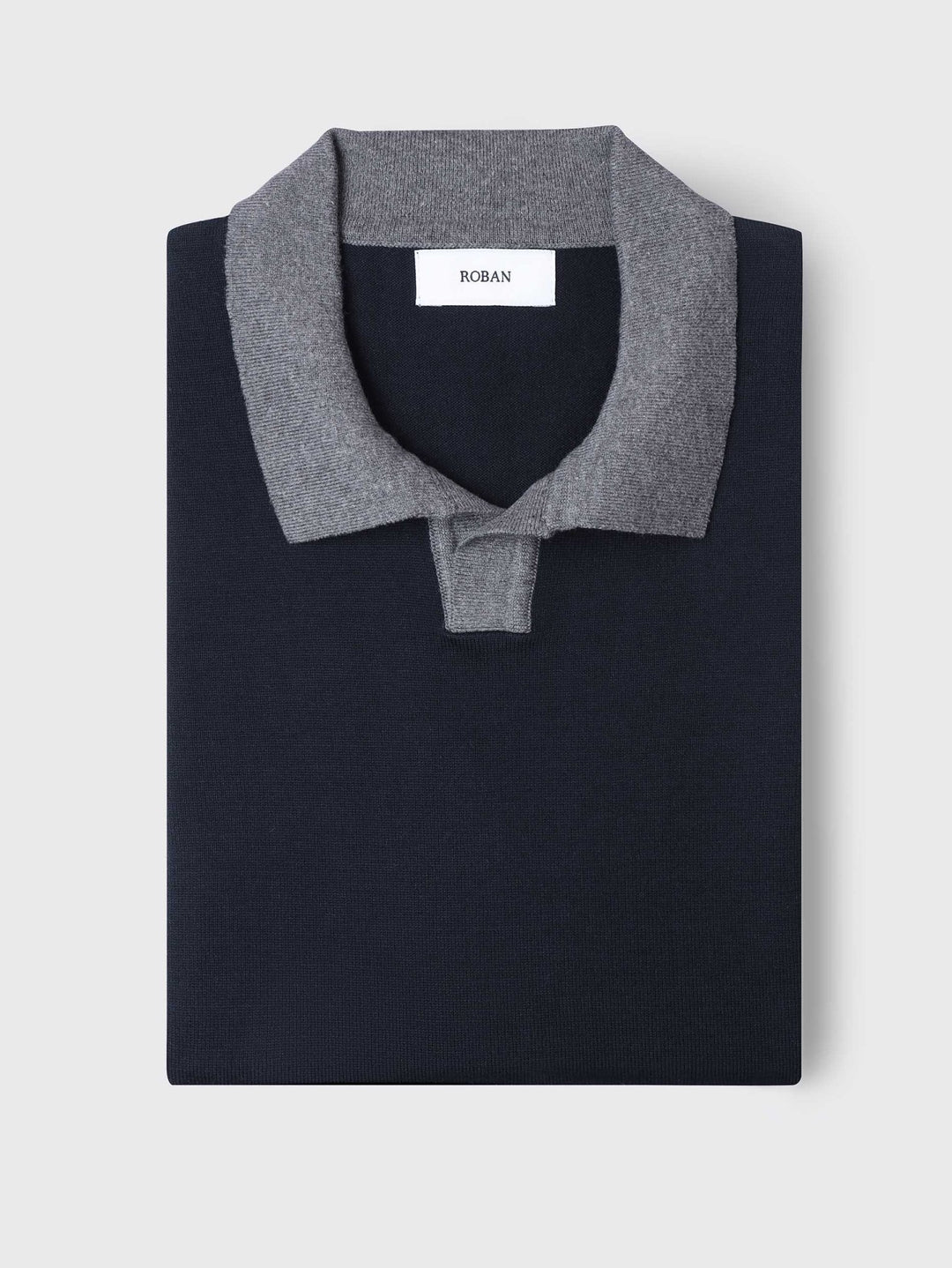 Cotton Knitted Polo pullover - Roban