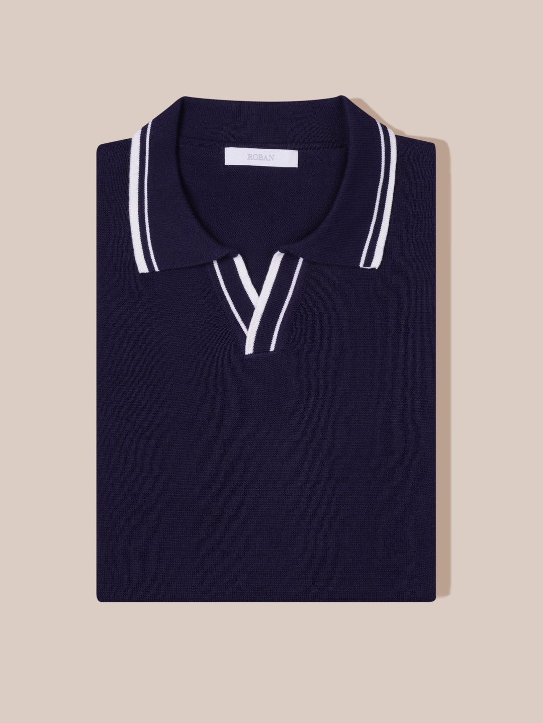 COTTON KNITTED POLO SHIRT - Roban