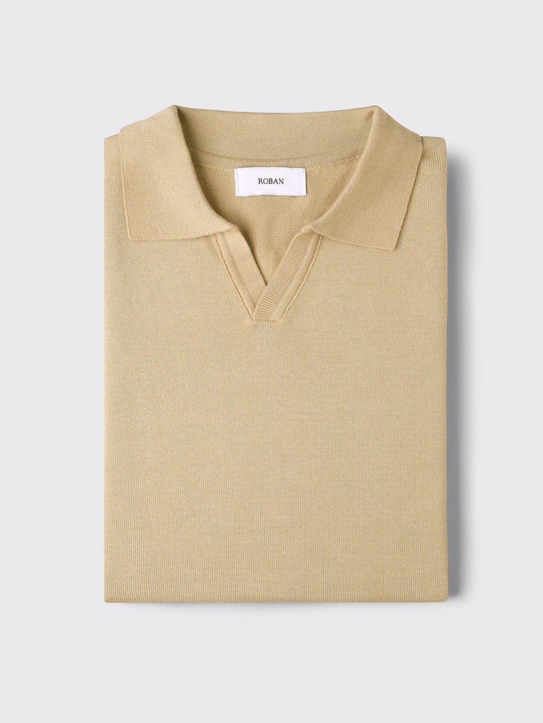 COTTON KNITTED POLO SHIRT - Roban