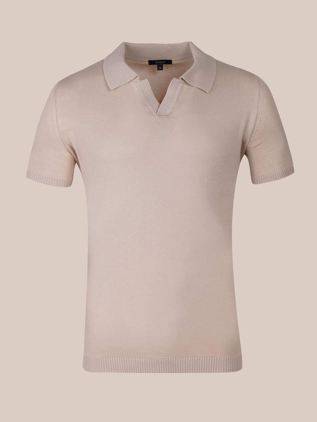 COTTON KNITTED POLO SHIRT - Roban