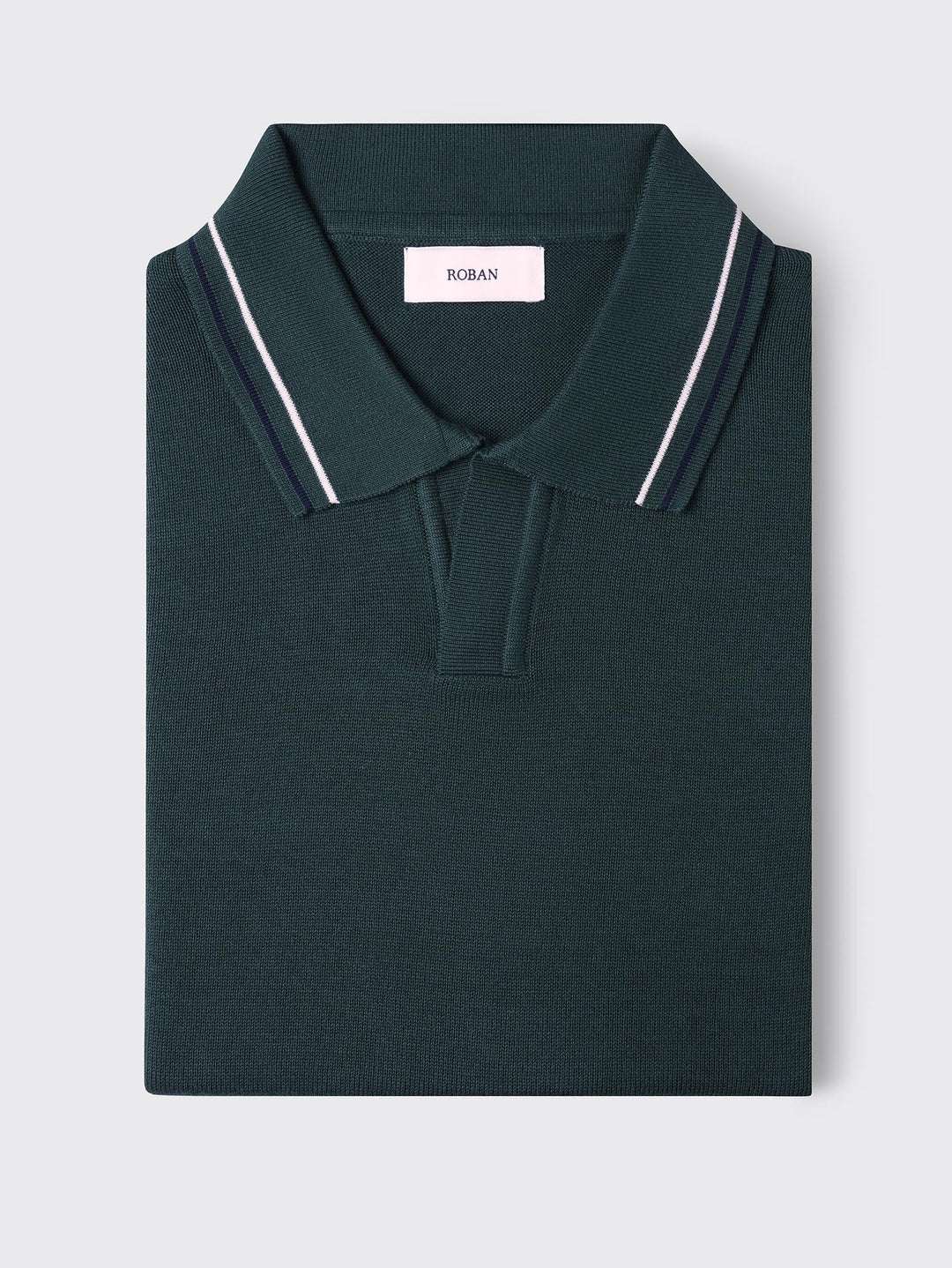 COTTON KNITTED POLO SHIRT - Roban