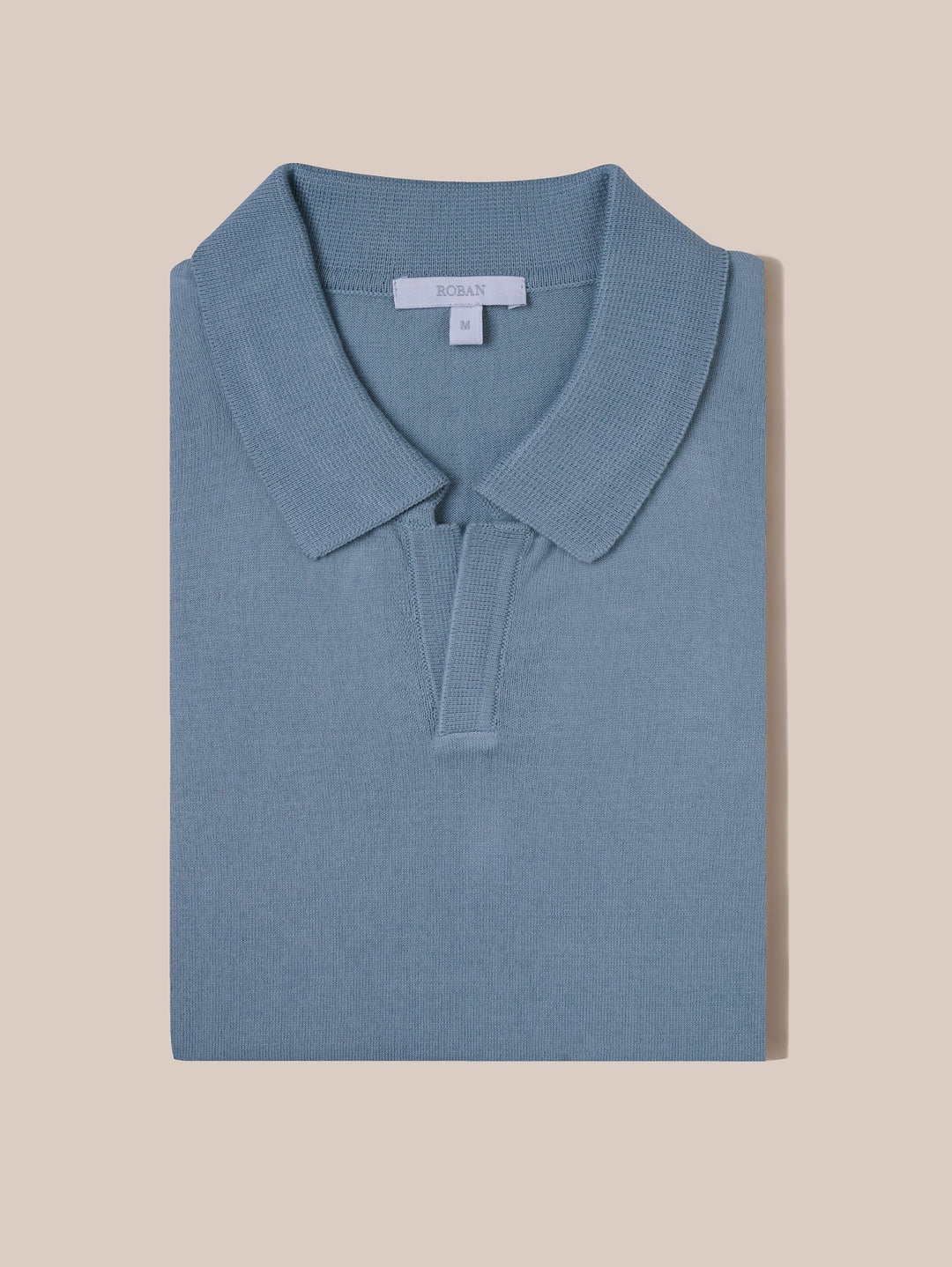 COTTON KNITTED POLO SHIRT - Roban