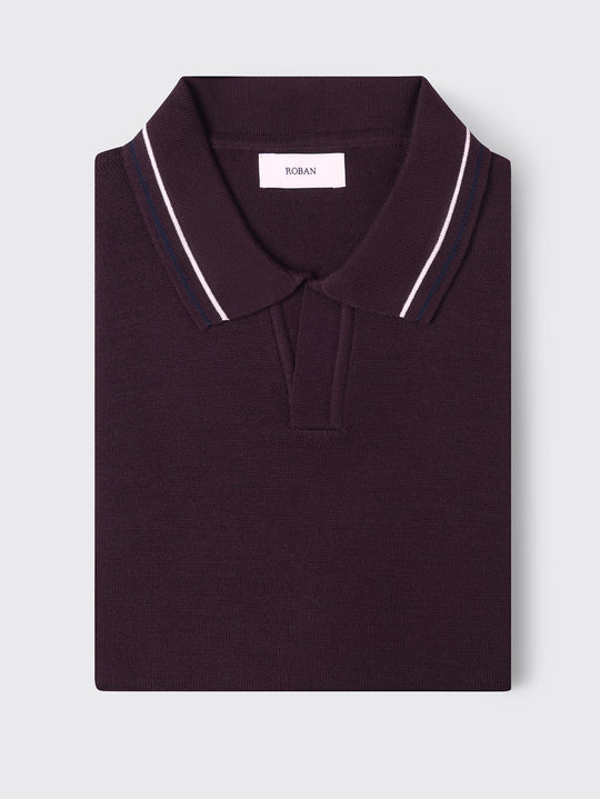 COTTON KNITTED POLO SHIRT - Roban