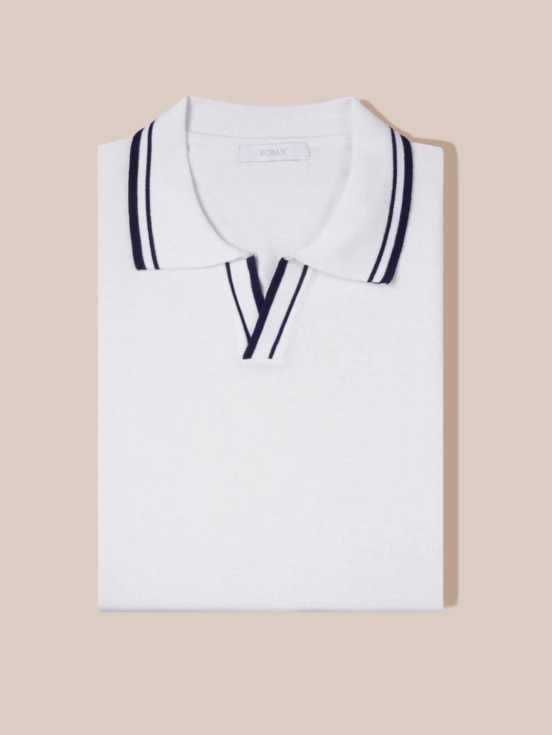 COTTON KNITTED POLO SHIRT - Roban