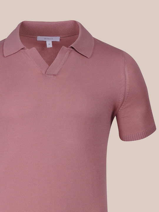 COTTON KNITTED POLO SHIRT - Roban
