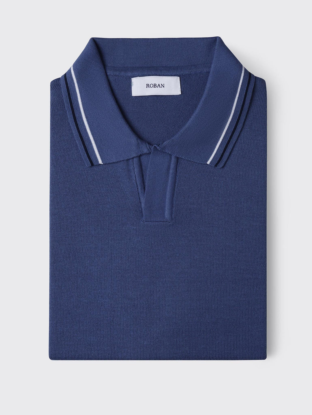 COTTON KNITTED POLO SHIRT - Roban