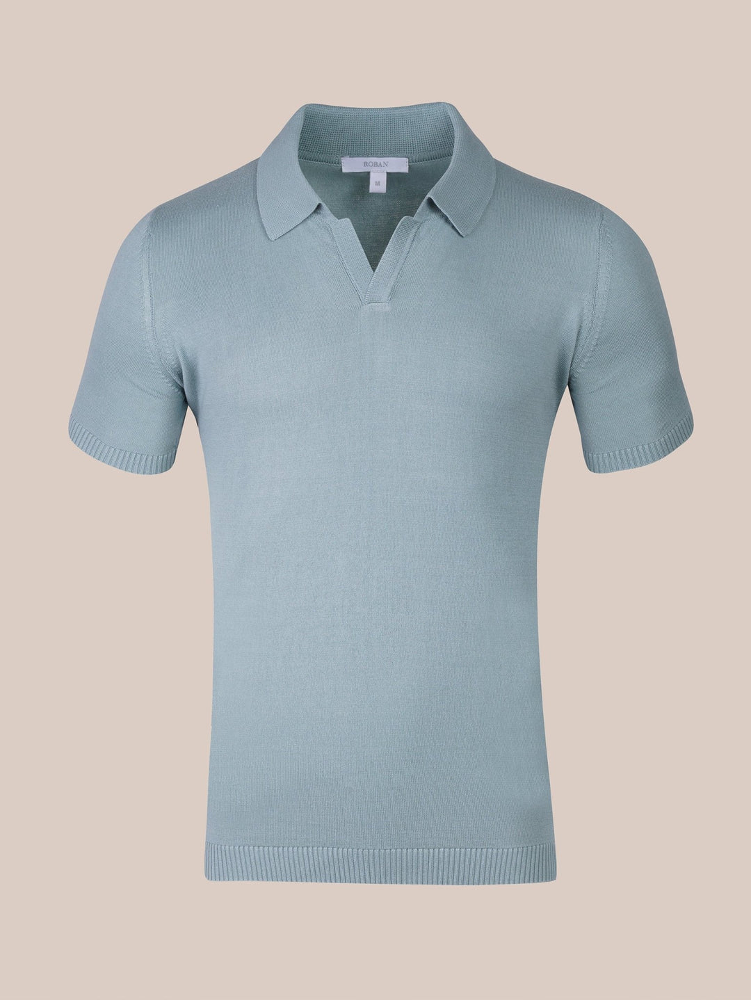COTTON KNITTED POLO SHIRT - Roban
