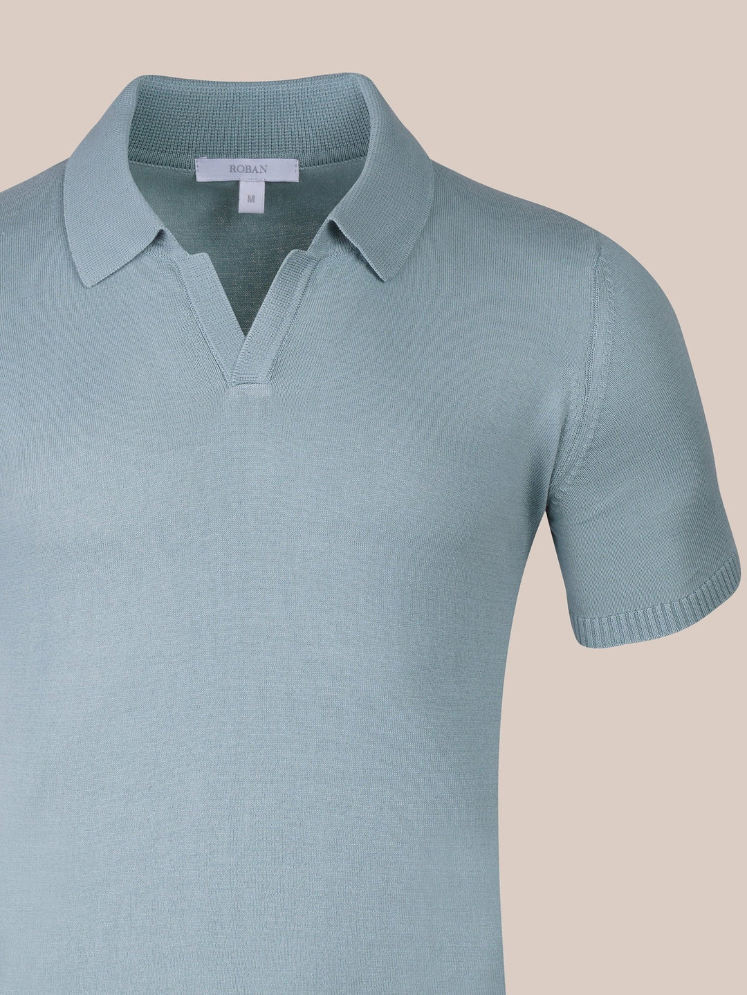 COTTON KNITTED POLO SHIRT - Roban