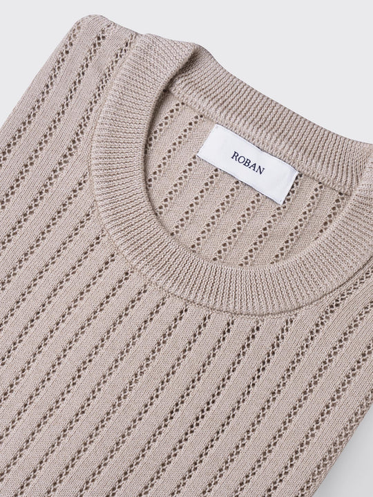 COTTON KNITTED POLO SHIRT - Roban