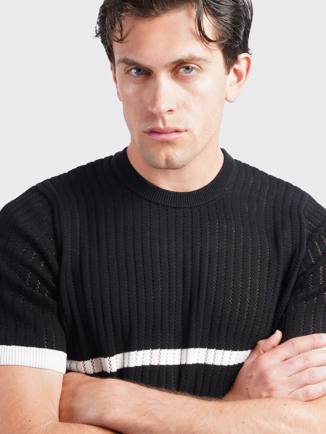 COTTON KNITTED POLO SHIRT - Roban