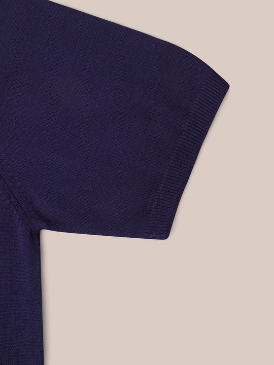 COTTON KNITTED POLO SHIRT - Roban