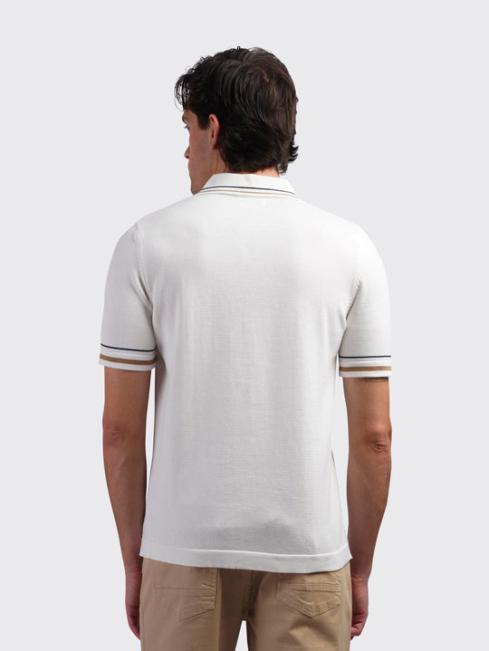 COTTON KNITTED POLO SHIRT - Roban