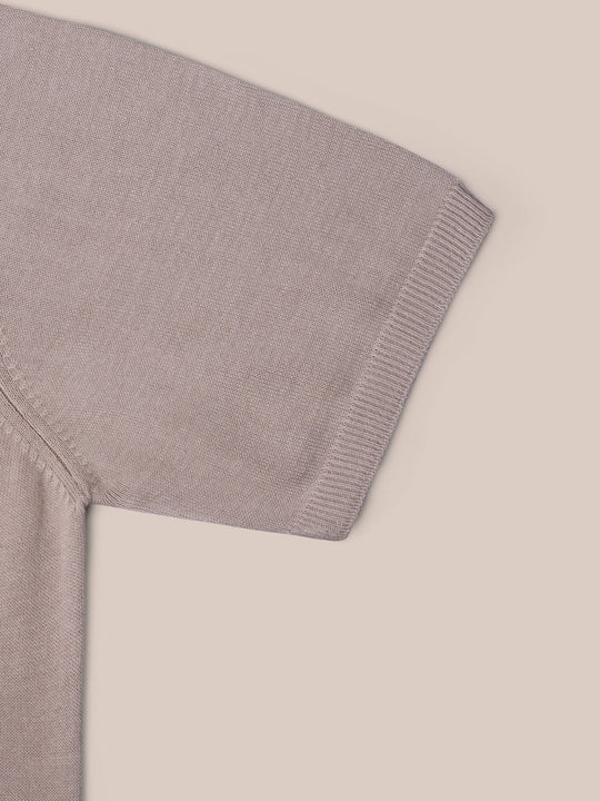 COTTON KNITTED POLO SHIRT - Roban