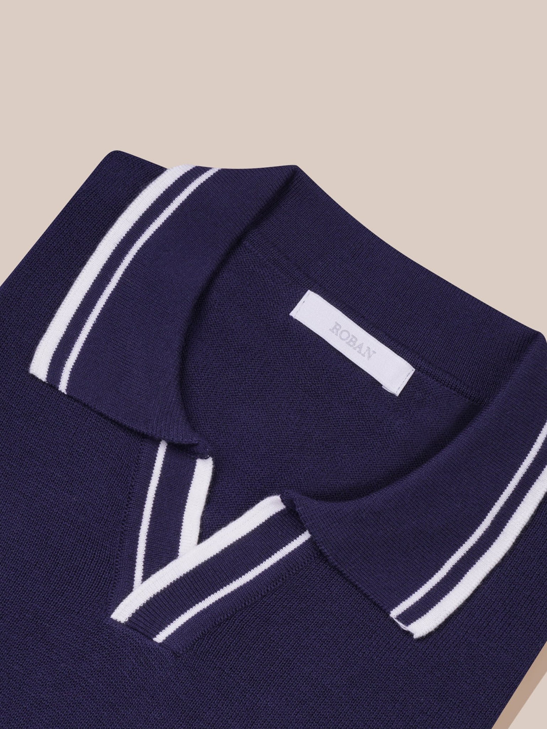 COTTON KNITTED POLO SHIRT - Roban