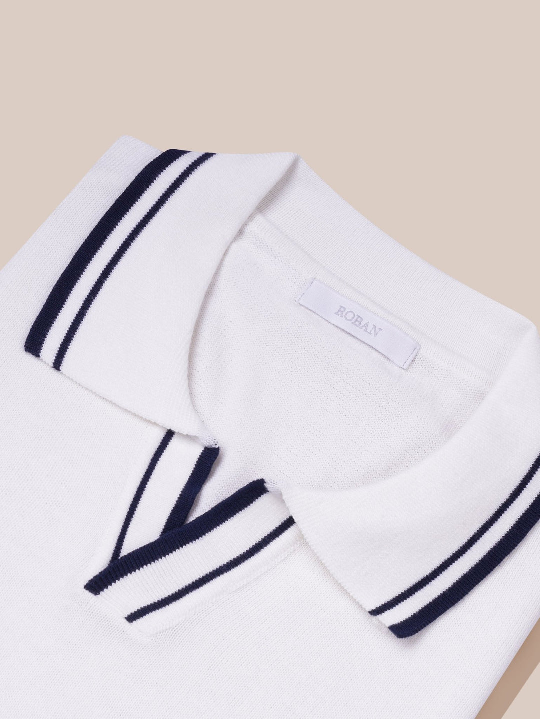 COTTON KNITTED POLO SHIRT - Roban