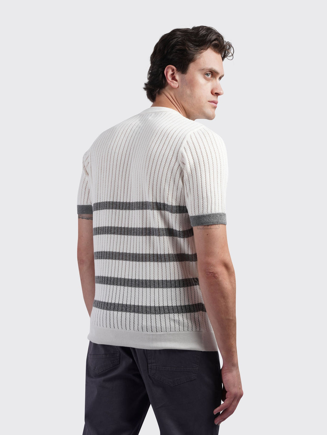 COTTON KNITTED POLO SHIRT - Roban