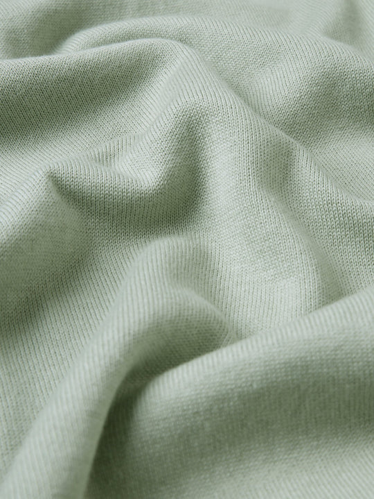 COTTON KNITTED ROUND NECK SHIRT - Roban