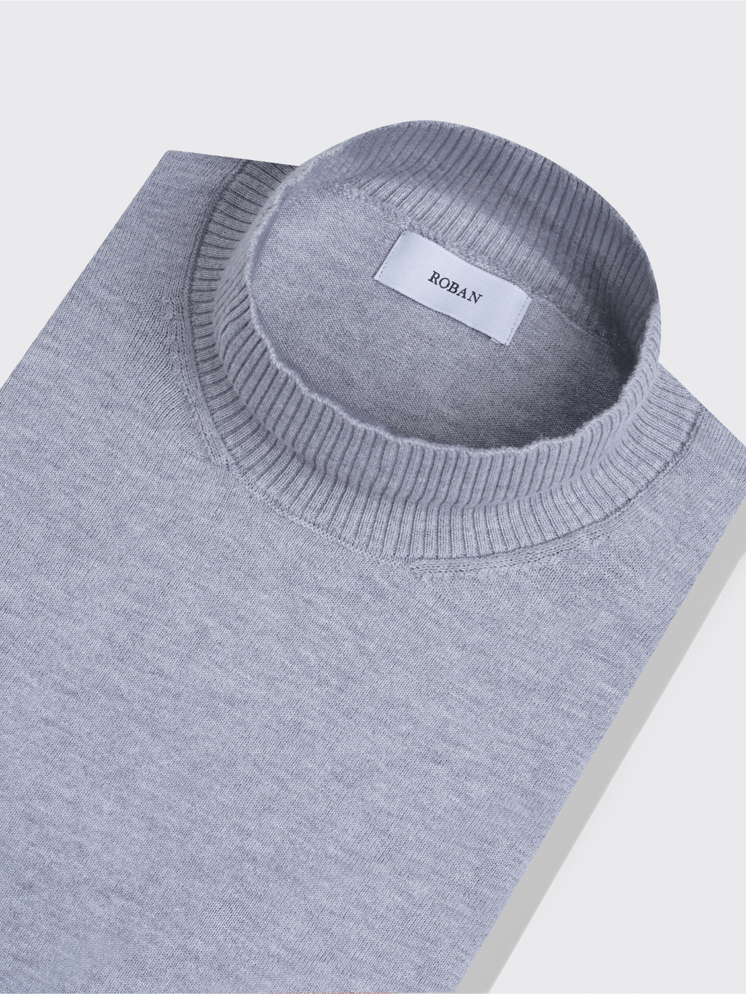 Cotton knitted Turtle Neck Pullover - Roban