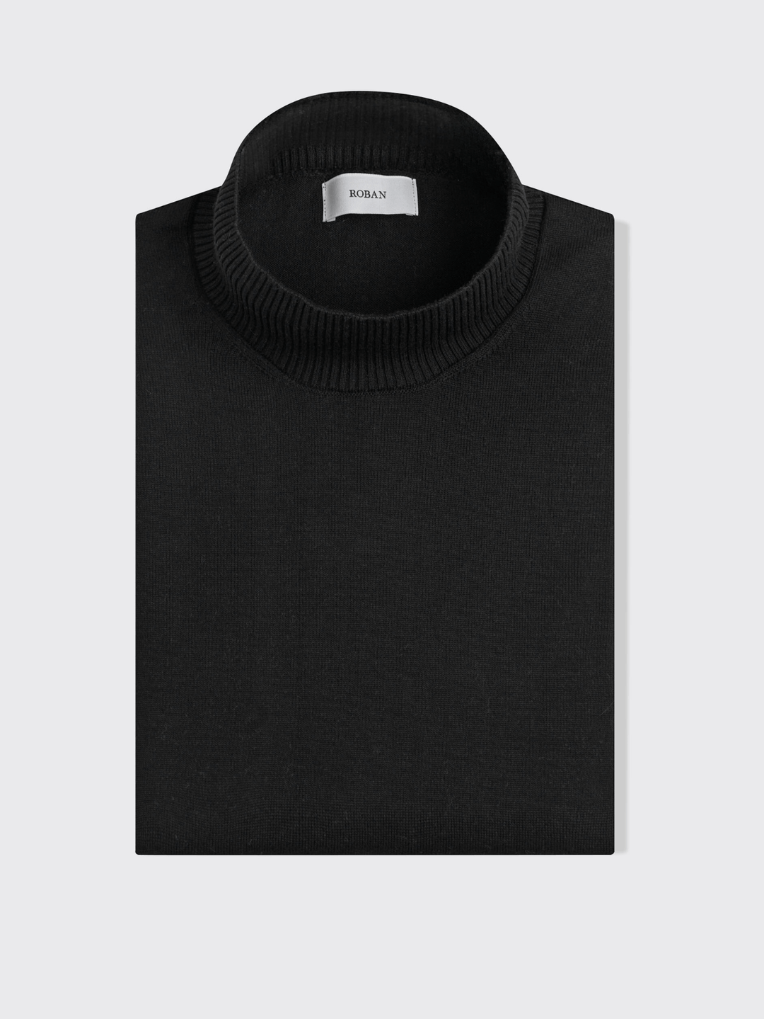 Cotton knitted Turtle Neck Pullover - Roban