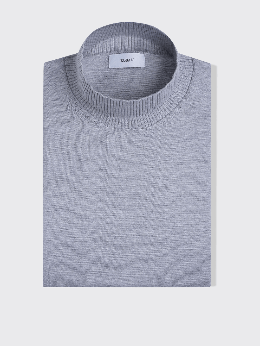 Cotton knitted Turtle Neck Pullover - Roban