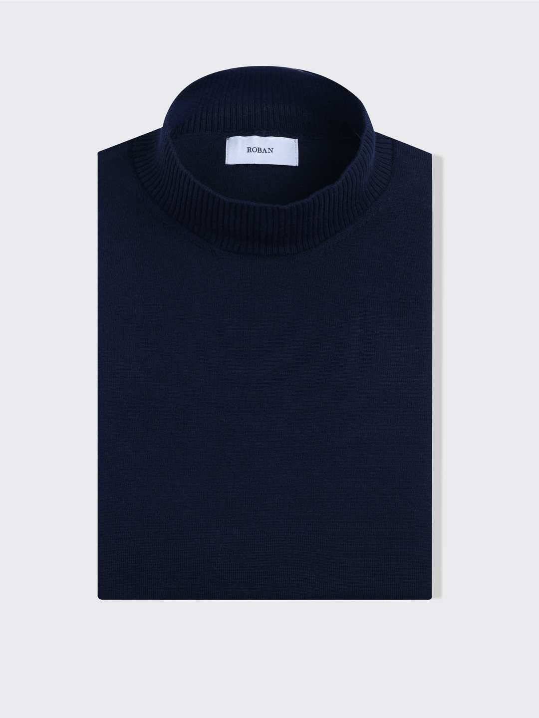 Cotton knitted Turtle Neck Pullover - Roban