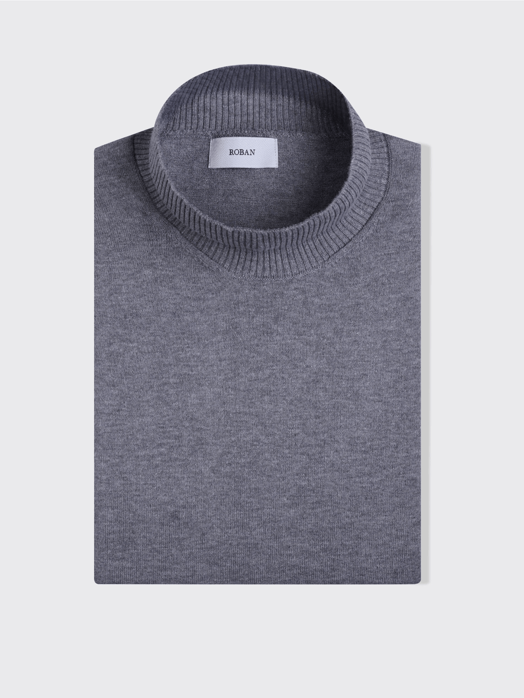 Cotton knitted Turtle Neck Pullover - Roban