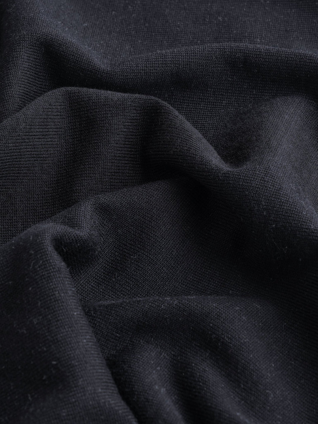 Cotton knitted V - neck Pullover - Roban