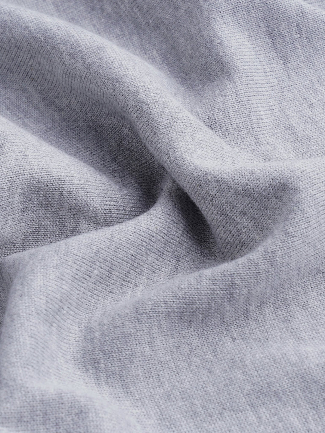 Cotton knitted V - neck Pullover - Roban