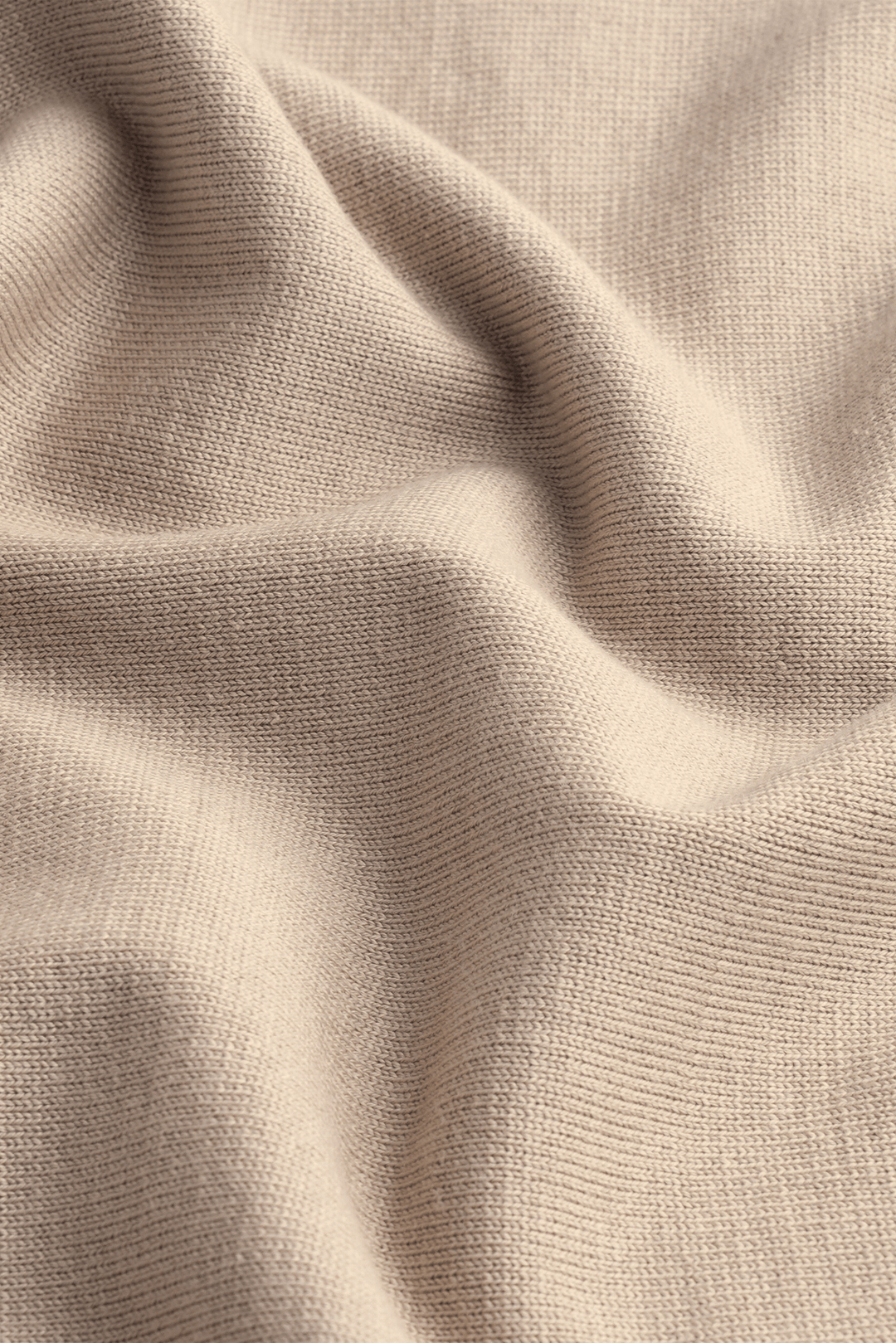 Cotton knitted V - neck Pullover - Roban