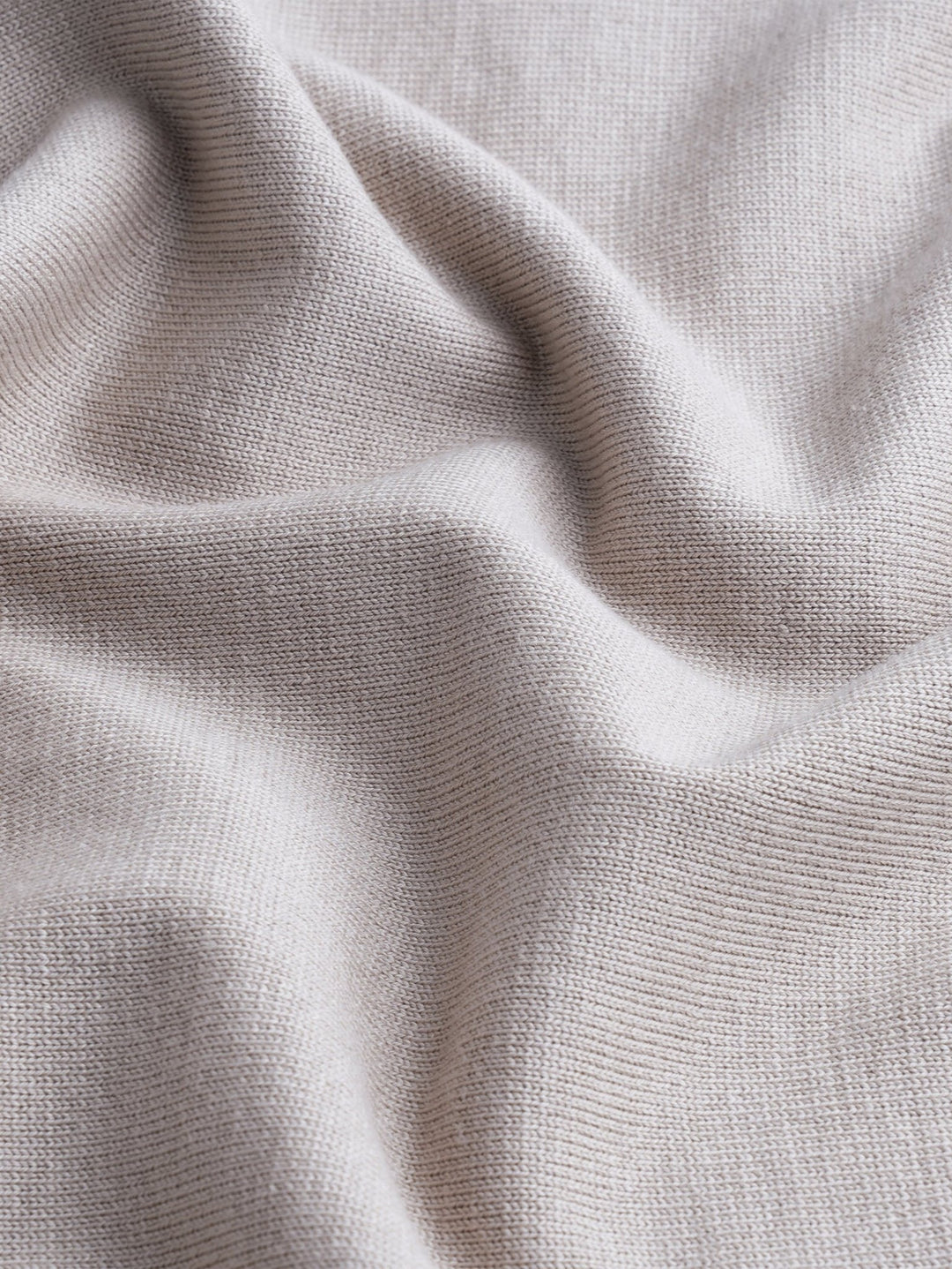 Cotton knitted V - neck Pullover - Roban